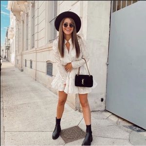 H&M jacquard weave dress